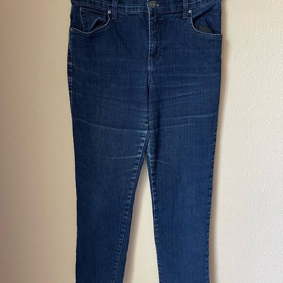 ❤️Gloria Vanderbilt Amanda Stretch Jeans Sz8 - Picture 3 of 6